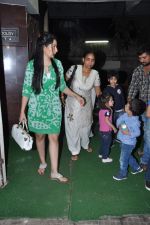 Manyata with kids at Policegiri screening in Ketnav, Mumbai on 2nd July 2013 (13).JPG